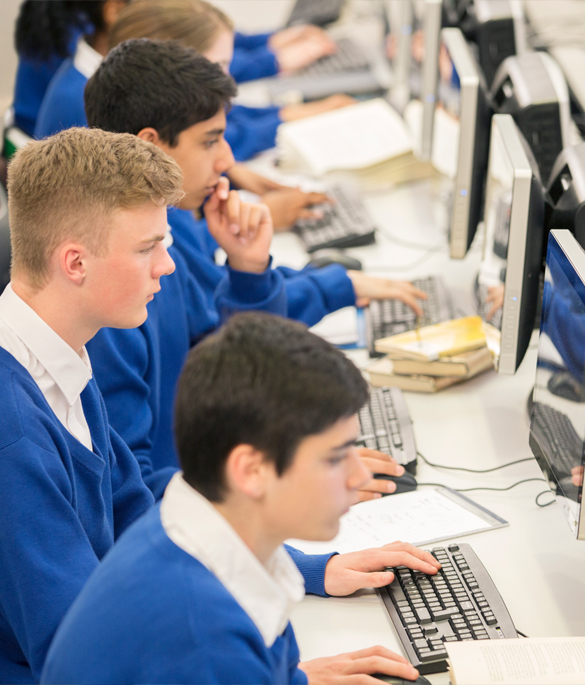 School computer room